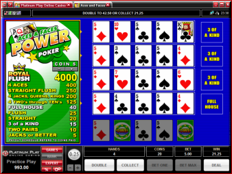 Online Casino Video Poker Optimal Strategy